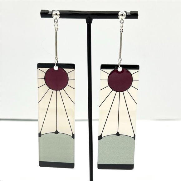 Tanjirou Kamado Demon Slayer Earrings - Picture 2 of 10